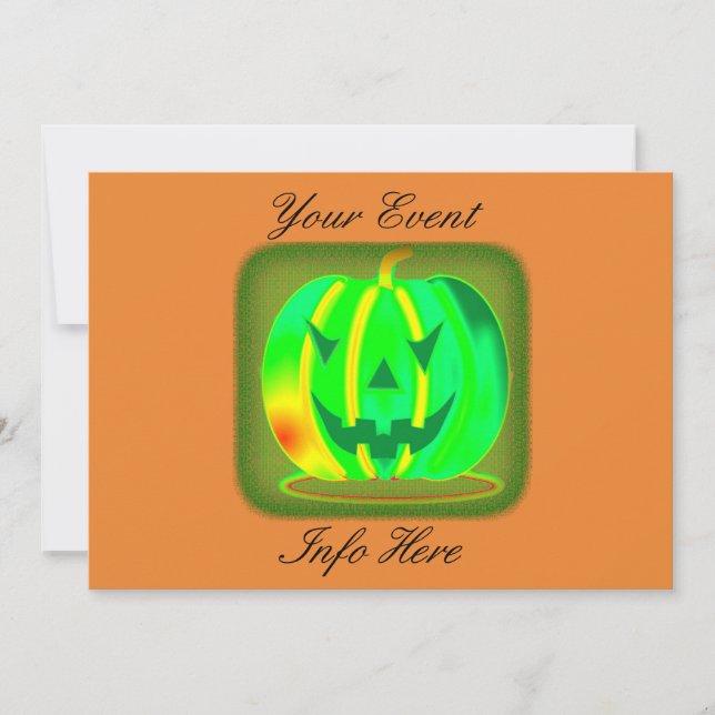 Green Jack o'lantern Halloween Thunder_Cove (Front)