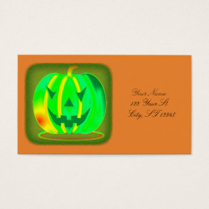 Green Jack o'lantern Halloween Thunder_Cove
