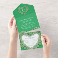 Green jade wedding anniversary 12th or 35th party 