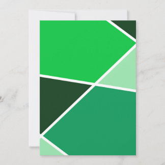 Green JanaiCreates Color Collection Thank You Card