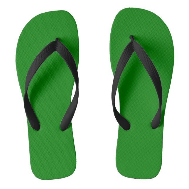 Green Jandals (Footbed)