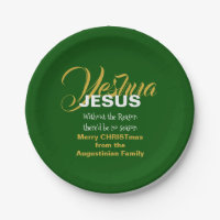 Green JESUS REASON SEASON Christmas