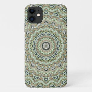 Green kaleidoscope Case-Mate iPhone case