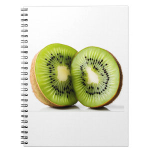 Green kiwi fruit notebook