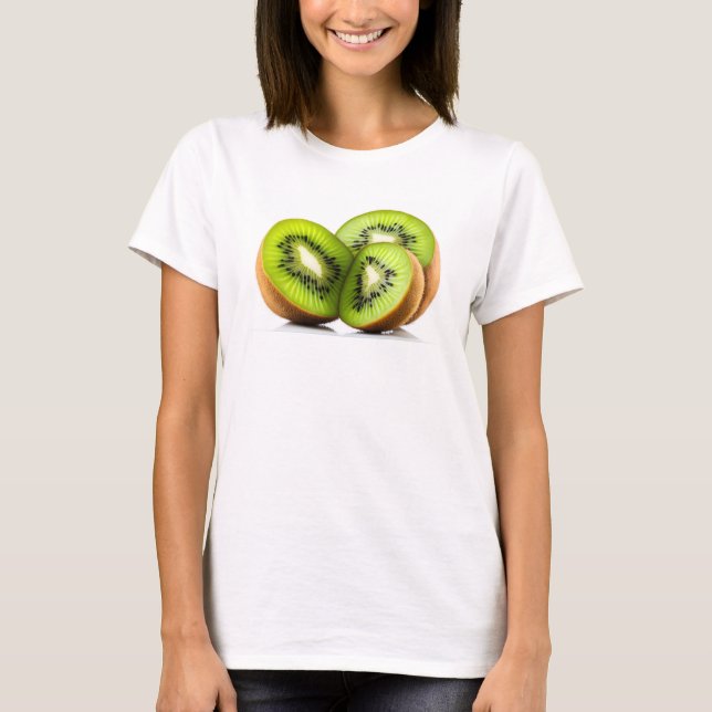 Green kiwi fruit T-Shirt (Front)
