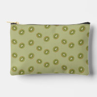 Green kiwi fruity patterned