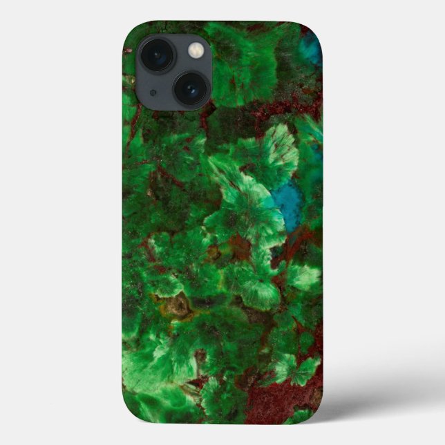 Green Laced Shattuckite Case-Mate iPhone Case (Back)