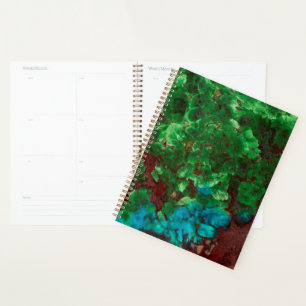 Green Laced Shattuckite Planner