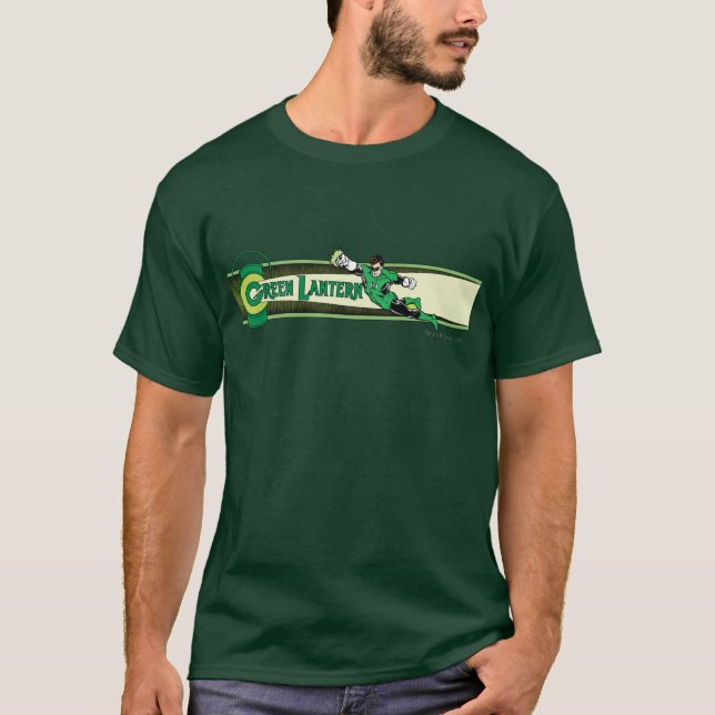Green Lantern and Logo T-Shirt (Front)
