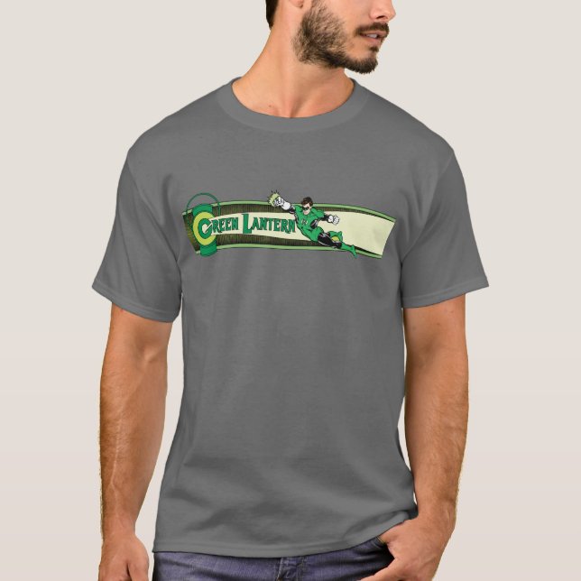 Green Lantern and Logo T-Shirt (Front)