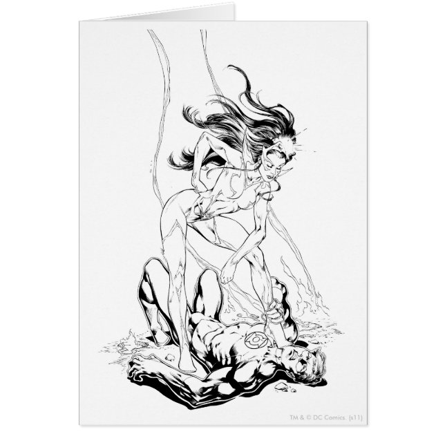 Green Lantern and Star Sapphire (Front)