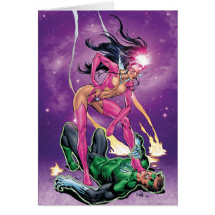 Green Lantern and Star Sapphire - Colour