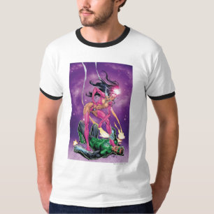 Green Lantern and Star Sapphire - Colour T-Shirt