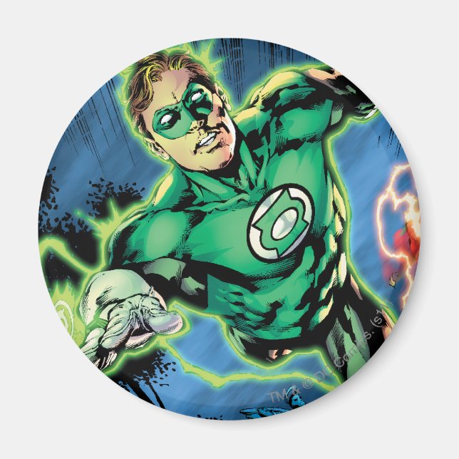 Green Lantern and The Flash Panel Magnet (Front)