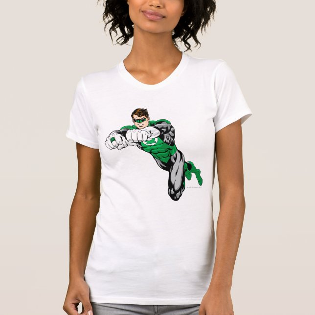 Green Lantern - Both arms forward T-Shirt (Front)