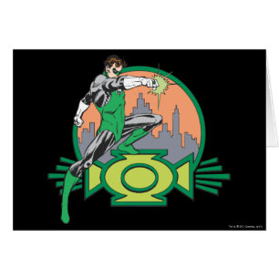 Green Lantern & Cityscape
