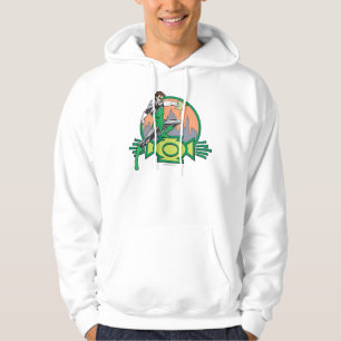 Green Lantern & Cityscape Hoodie
