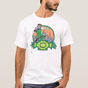 Green Lantern & Cityscape T-Shirt