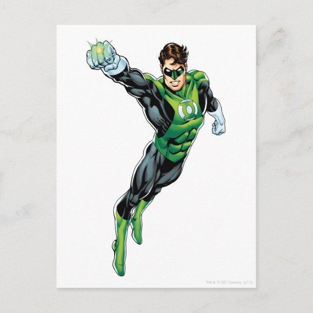 Green Lantern - Comic,  Arm out Postcard (Front)