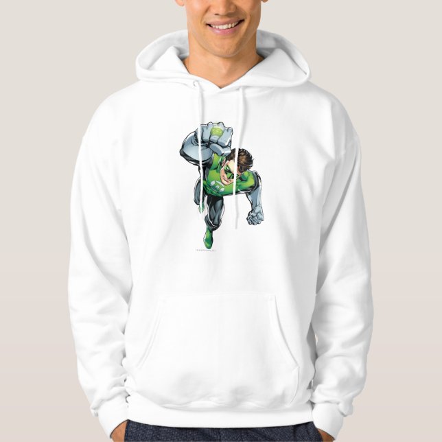 Green Lantern - Comic,  Arm Raise Hoodie (Front)
