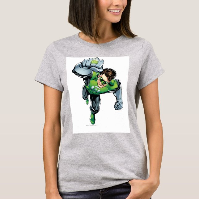 Green Lantern - Comic,  Arm Raise T-Shirt (Front)