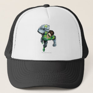 Green Lantern - Comic, Arm Raise Trucker Hat