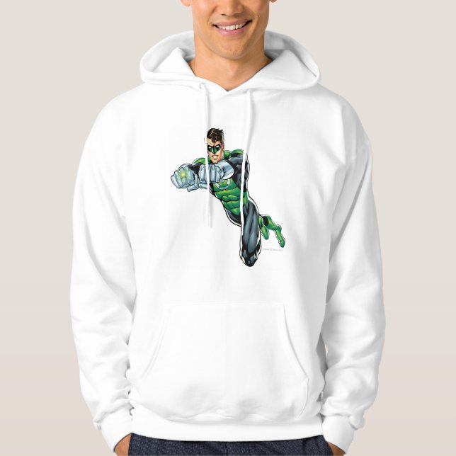 Green Lantern - Comic, Both arms forward Hoodie (Front)
