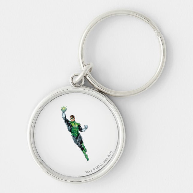 Green Lantern - Comic, Flying Up Key Ring (Front)