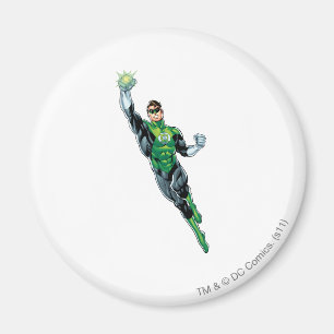 Green Lantern - Comic, Flying Up Magnet