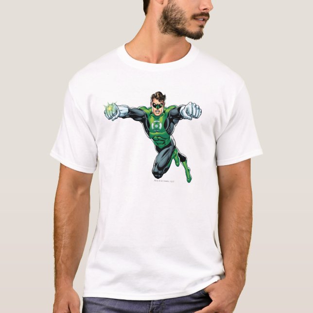 Green Lantern - Comic,  Looking Forward T-Shirt (Front)