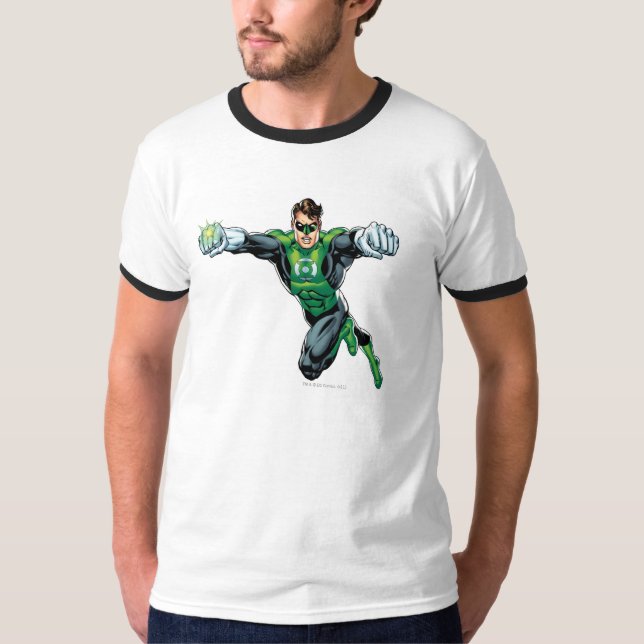 Green Lantern - Comic,  Looking Forward T-Shirt (Front)