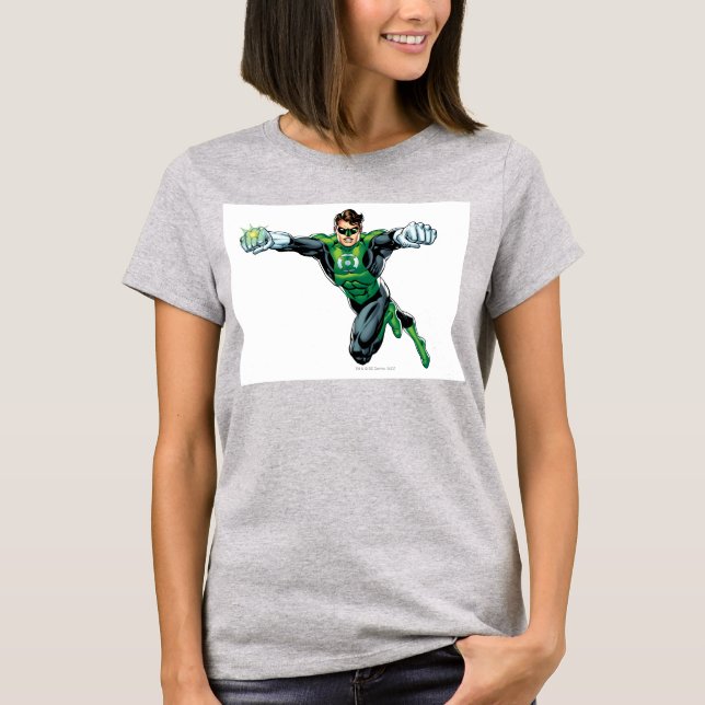 Green Lantern - Comic,  Looking Forward T-Shirt (Front)