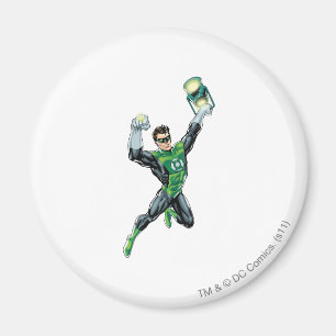 Green Lantern - Comic, with lantern Magnet