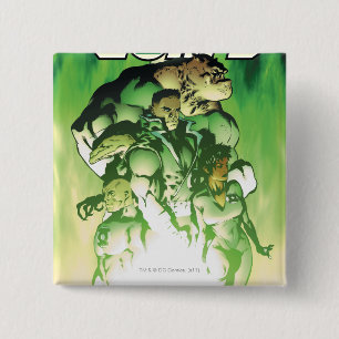 Green Lantern Corps 15 Cm Square Badge