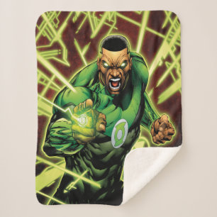 Green Lantern Corps #61 Comic Cover War of GL Sherpa Blanket