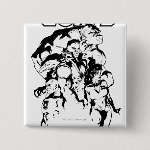 Green Lantern Corps, Black and White 15 Cm Square Badge