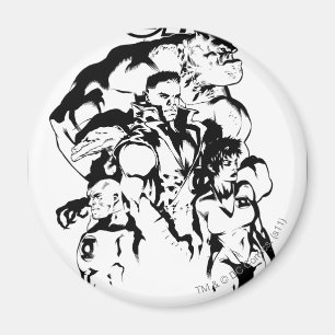 Green Lantern Corps, Black and White Magnet