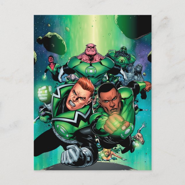 Green Lantern Corps Postcard (Front)