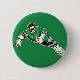 Green Lantern Energy Beam 6 Cm Round Badge