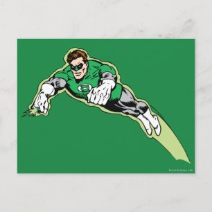 Green Lantern Energy Beam Postcard