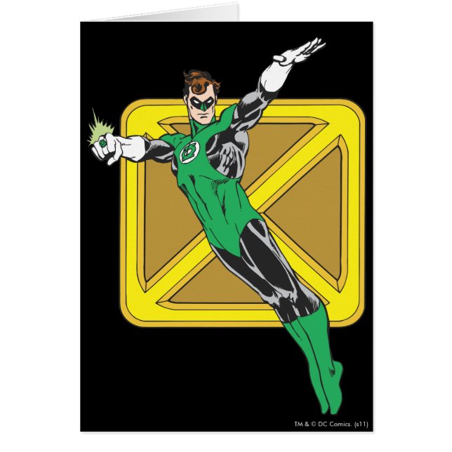 Green Lantern Extends Arms (Front)