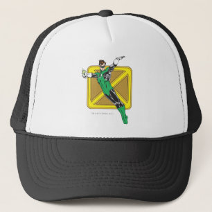 Green Lantern Extends Arms Trucker Hat