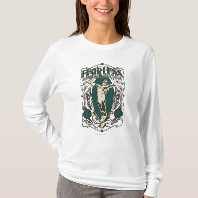 Green Lantern - "Fearless" Poster T-Shirt (Front)