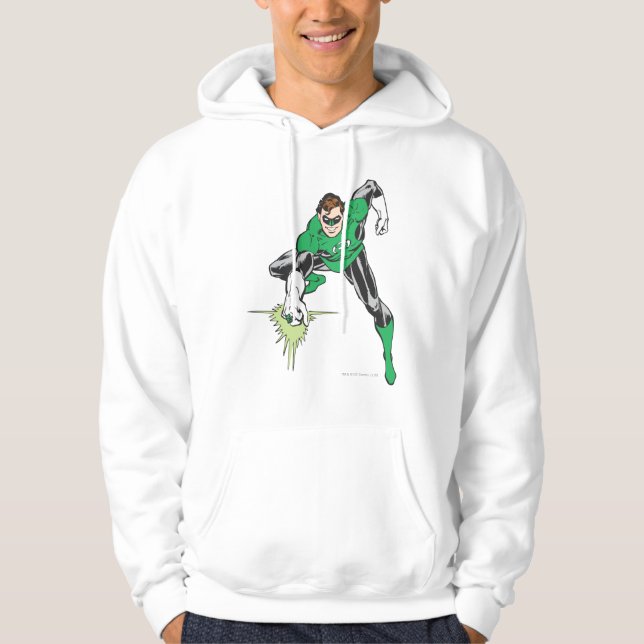 Green Lantern Fight Hoodie (Front)