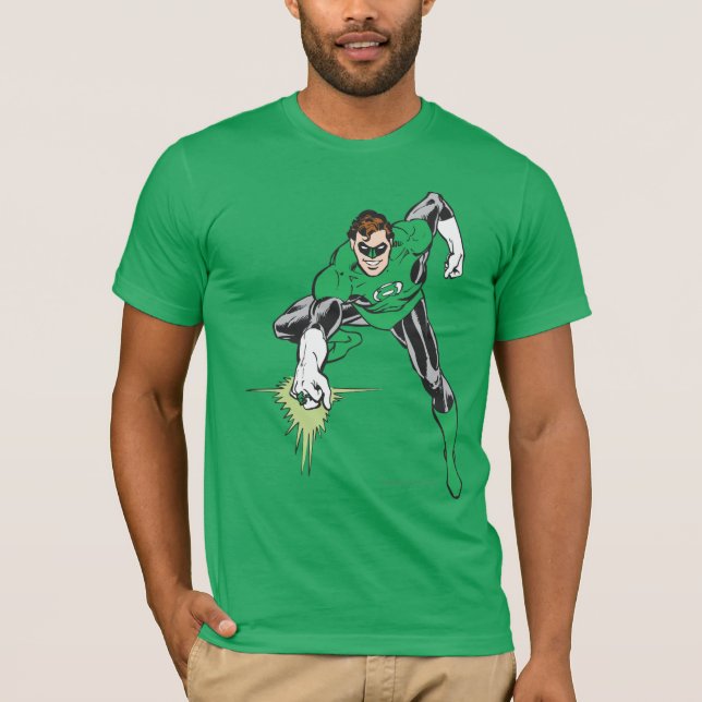 Green Lantern Fight T-Shirt (Front)