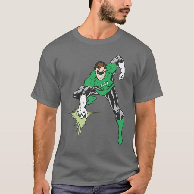 Green Lantern Fight T-Shirt (Front)