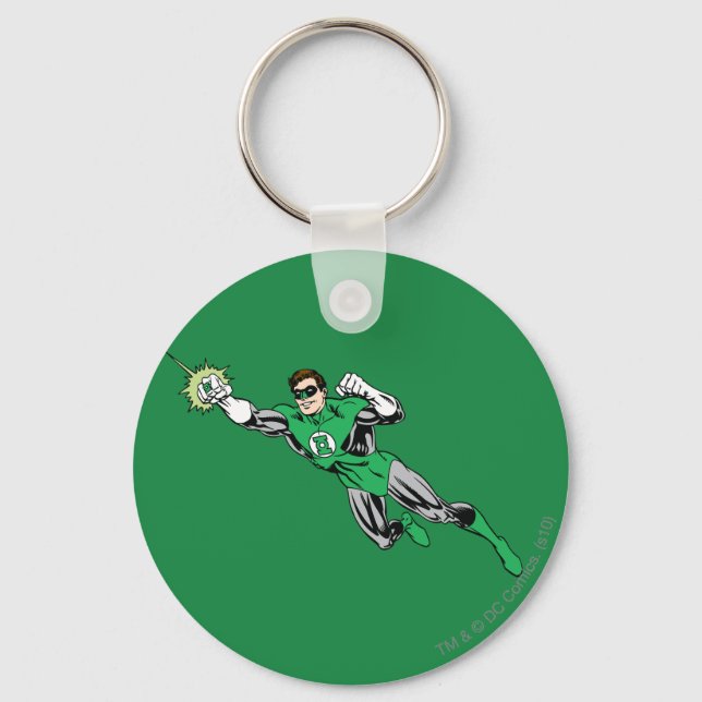 Green Lantern Fly Left 2 Key Ring (Front)
