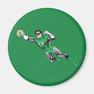Green Lantern Fly Left 2 Magnet