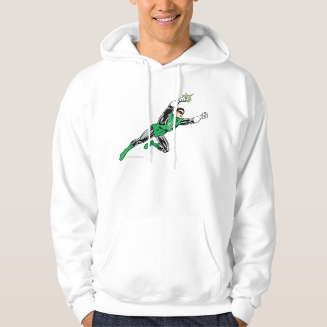 Green Lantern Fly Right Hoodie (Front)