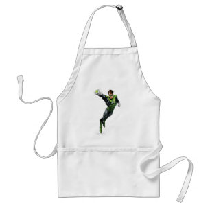 Green Lantern - Fully Rendered,  Arm out Standard Apron